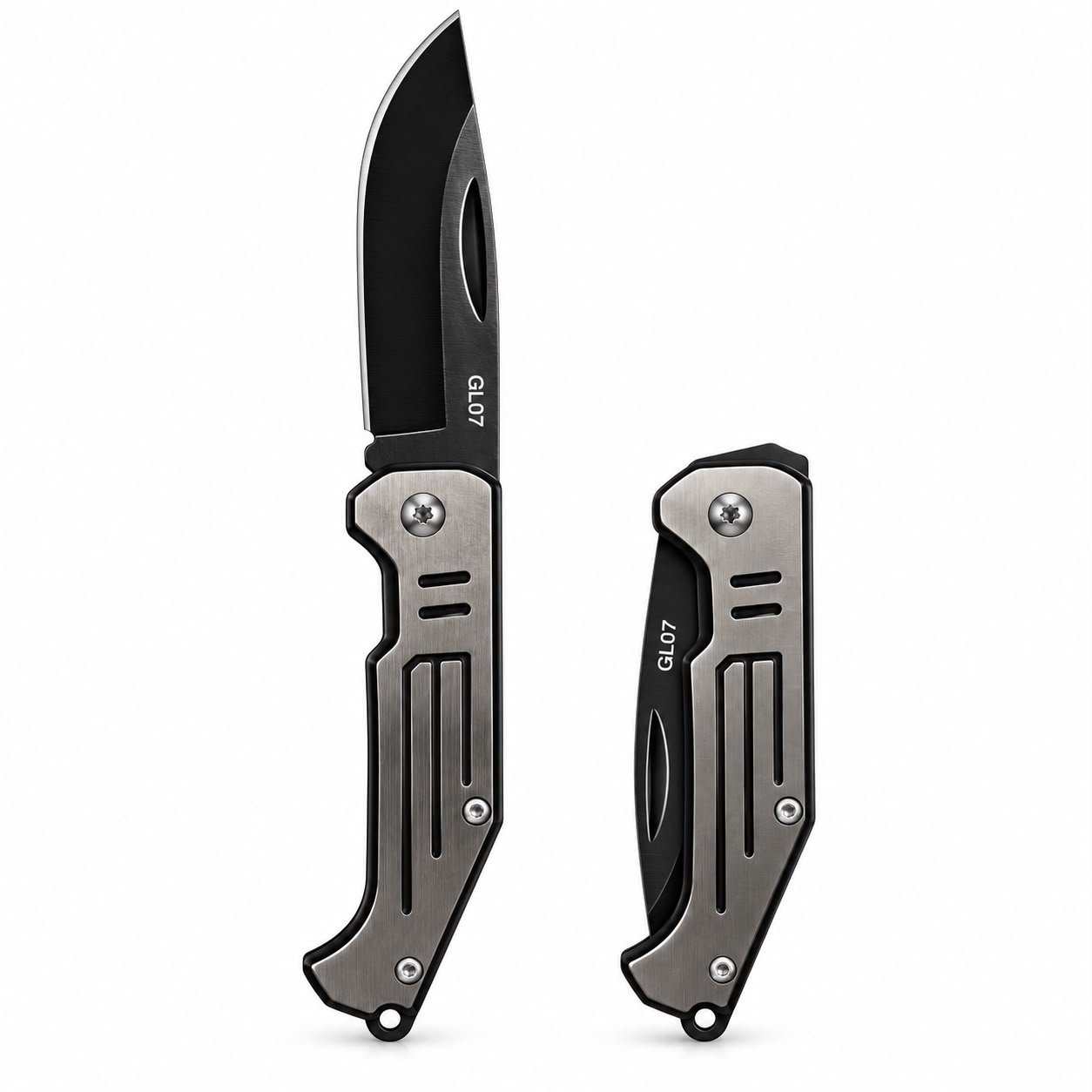 WhatsApp Image 2026-09-21 at 11.10.8 AM Folding Hunting Knife – Pocket Knife with Black Blade GL07 - Image 1